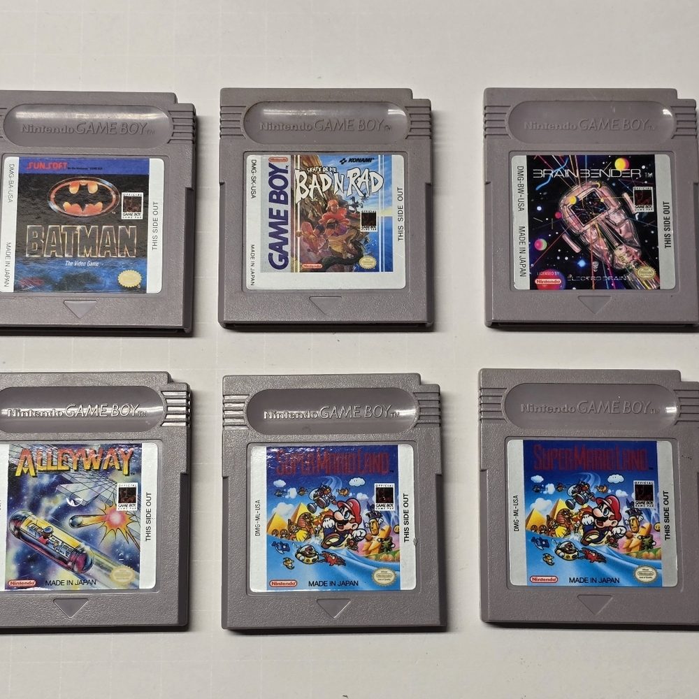 Lot Of 6 Nintendo Game Boy Games W/Clear Protectant Covers Untested "READ". - Picture 3 of 11